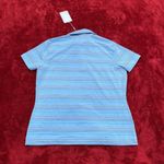 Nike  Golf XANGO Striped Zipper Polo SIZE L Photo 7