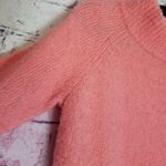 Anthropologie MOTH CORAL WOOL ALPACA MOCK NECK SWEATER LP Photo 5