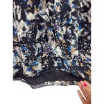 CAbi  Women's Starry Night Ruffle Blouse Long Sheer Sleeves Medium Photo 6