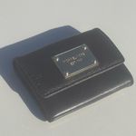 Michael Kors  Black Leather Card Holder Photo 4