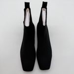 Vivaia Rachel Wool Knit Old Money Pull On Comfort Chelsea Boots Black 7 Photo 2