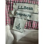 L.L.Bean  Favorite Fit Houndstooth Pencil Skirt‎ Women's Size 4 Career Casual Photo 4