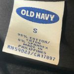 Old Navy  Black Sleeveless Casual Polo Dress Size Small Photo 4