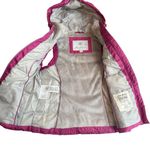 Eddie Bauer Women’s XS Goose Down Puffer Vest Fuchsia Pink Hooded Winter Warm Photo 3