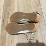 VANELI BAISE slingback wedge peep toe heel opal rockefeller snake print 6.5m Tan Size 6.5 Photo 5