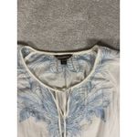 Tommy Bahama  white‎ embroidered peasant tunic top Xs Photo 3