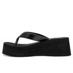 Seychelles  Skyscraper Sandal in Black Photo 3