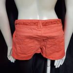 Indigo Rein  Orange Shorts with Lace Belt (3) Photo 3
