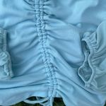 Robertson + Rodeo Blue Cinched Puff‎ Sleeve Top | M Size M Photo 2