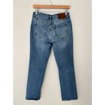 Tecovas‎ Women's High Rise Straight Jeans Medium Wash Cowgirl Western Size 28 Blue Photo 2