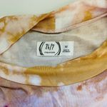 Maurice's  24/7 Orange Tie Dye High Neck Knee-length Shift Dress Photo 9