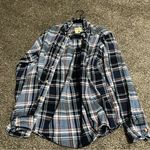 RedHead  Brand Plaid Button Up Long Sleeve Shirt Women’s Flannel Photo 0
