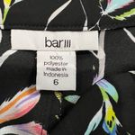 Bar III Black Floral Palazzo Pants Photo 3