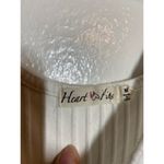 Heart & Hips  FRONT BUTTON DETAIL RIBBED BODYSUIT White Medium Photo 3