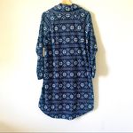 NWT Carole Hochman Lounger blue multi cowl neck size M Size M Photo 1