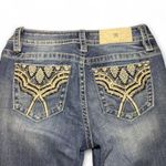 Miss Me Women's Chloe Bootcut Embellished Pockets Blue Jeans M3115B Size 27 Photo 7