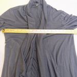 Athleta Classic Wrap Black Preppy Soft Athletic Lounge Dressy Cardigan Size M Photo 14