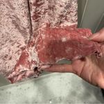 Victoria's Secret Vintage victoria’s secret 80’s-90’s gold label pink blush crushed velvet dress Photo 3