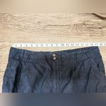 Garnet Hill Garnet‎ hill navy blue linen pants size 16 Photo 4