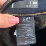 Kut From The Kloth  Diana Fab Ab Skinny High Rise Dark Wash Jeans Photo 3