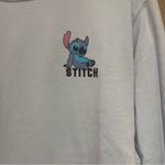 Disney  Light Blue Stitch Crewneck Photo 2