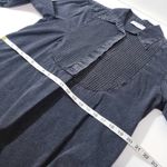 One Teaspoon Stand By Black Chambray Pintuck Shirt Dress Photo 6