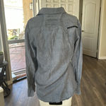 Guess Los Angeles 1981: Limited Edition Gray Button Down Denim Shirt Size s Photo 1