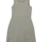 Athleta  Chills and Valley Tank Sweater Dress - Gray/White - Small Photo 0