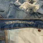 American Eagle 90s Boyfriend Denim Shorts Distressed Size 2 High Rise Photo 6