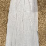 Peppermayo Esra Linen Strapless Maxi Dress - Blue Photo 4