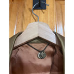 Maurizio Miri Olive Silk Blend Blazer IT 42 US 6 Italy Designer Jacket Photo 2