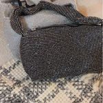 Urban Outfitters Silver Bianca Kimchi Blue Diamanté Baguette Shoulder Bag Purse Photo 4