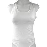 ANDIE  Women's White Scoop Neck Sleeveless Crossback One Piece Swimsuit Size M Photo 0