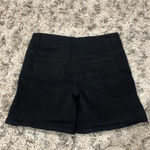 Silver Crush  Black Jean Shorts Photo 3