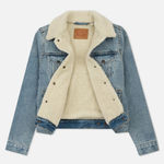 Levi's Original Sherpa Trucker Jacket Women’s Photo 2