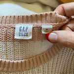 Gap Knit Striped Sweater Oversized Neapolitan Flare Sleeve Size Medium Photo 5