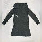 Anthropologie NWT  Sonoran Cowl Neck Sweater Dress - Grey - XS Photo 5
