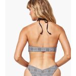 l*space L* Jessy High Neck Cutout Bikini Top Best I Ever Plaid Size Medium NEW Photo 3