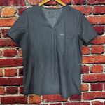 FIGS Gray  scrub top Photo 0