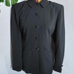 Ann Taylor Vintage Black Blazer Jacket Photo 0