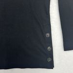 Talbots Black Cotton Sweater Sz Small Petite Photo 2