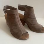 Toms Grenada Sandal Bootie Peep Toe Women’s Size 8 Photo 8