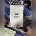 LOGO By Lori Goldstein LOGO Lounge XS Camouflage sheer mesh Long Sleeve hooded Women's Top Semi fitted Photo 4