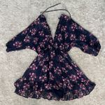 Boutique  Mini Floral Long Sleeve Dress Photo 0