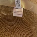 Nine West  100% Paper Brimmed Bucket Hat Grosgrain Bow Ribbon OS Photo 5