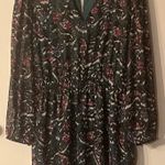 Lane Bryant Cutout Mock-Neck Fit & Flare Dress Size 18 Photo 3