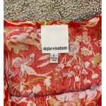 Skylar + Madison NWT-  Red Floral Tie Strap Swing Mini Dress L Photo 2