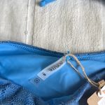 Berlook Blue Triangle top and bottom bikini set NWT Photo 3