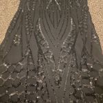 Windsor Black Sequin Homecoming Dress Photo 1