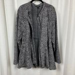 Torrid Black&White Chevron Peplum Jacket Sz.4 Photo 4